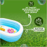 Бассейн овальный INTEX «Весёлый дельфинчик» 57482, 163×107×46 см, 3+